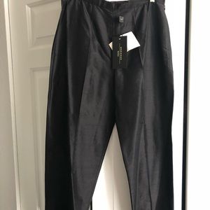 NWT!! Weekend Max Mara Black Silk Pants